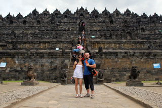 Entrada a Borobudur