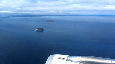 Islas desde el avión